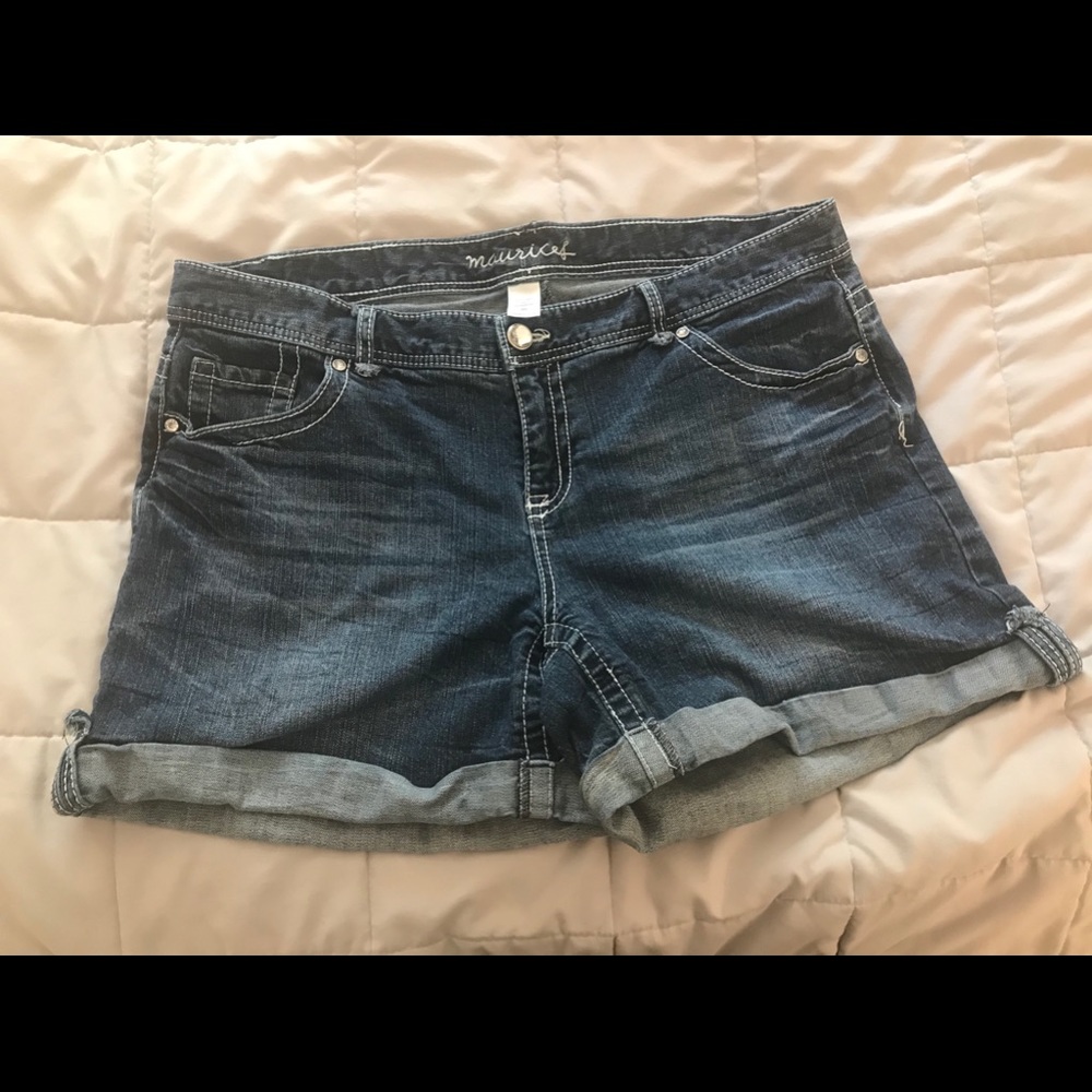 Maurices denim shorts